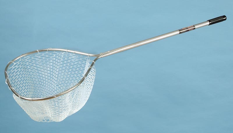 Clear Rubber Landing Net - Drifter Marine